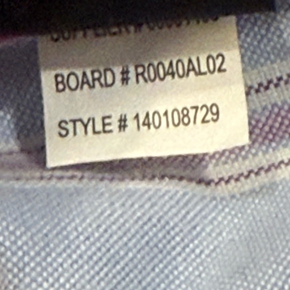 American Living Pastel Color Block Pinstriped 11” Oxford Colorful Mens Shorts 38 - Picture 9 of 12